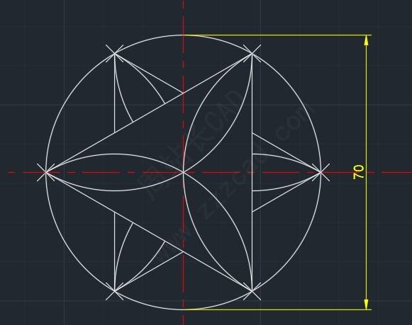 常见CAD二维练习题提高篇视频讲解（5）
