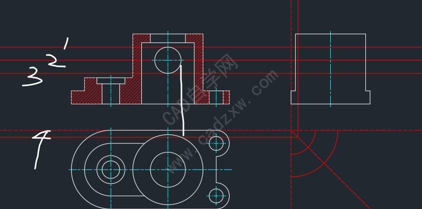 cad mechanical机械版投影命令怎么用