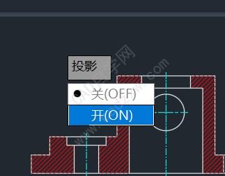 cad mechanical机械版投影命令怎么用