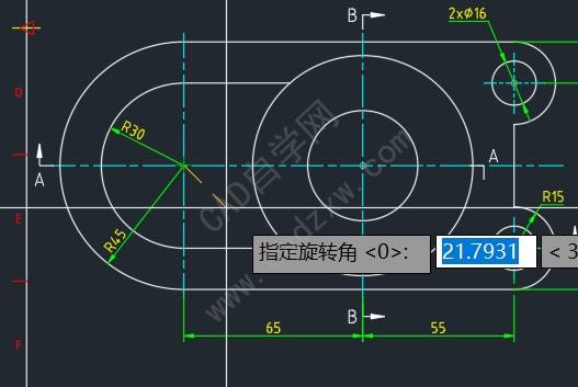 利用cad mechanical 机械版新建视图功能快速插入视图