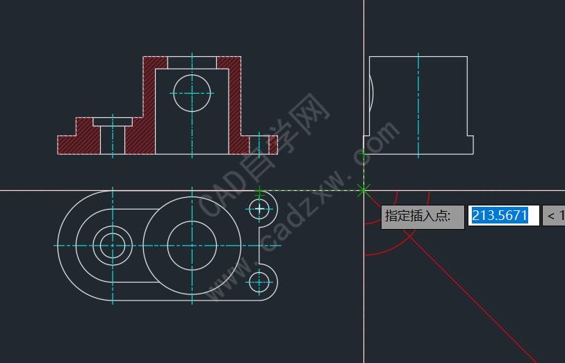 cad mechanical机械版投影命令怎么用