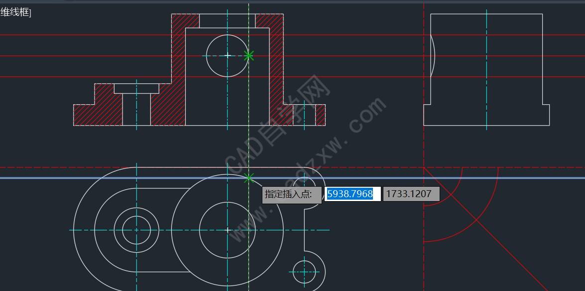 cad mechanical机械版投影命令怎么用
