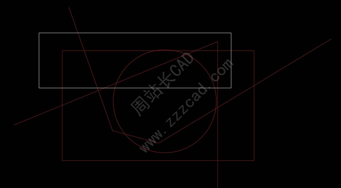 CAD怎么修剪指定区域内或外的所有对象