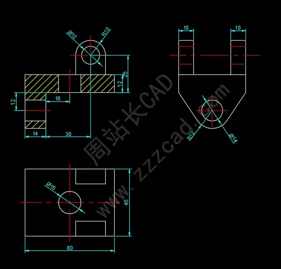 AutoCAD实战练习题29视频讲解