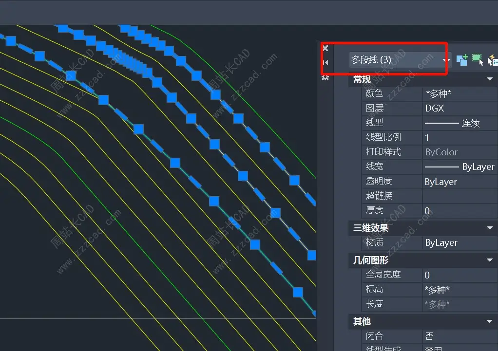 批量将CAD二维多段线转多段线教程