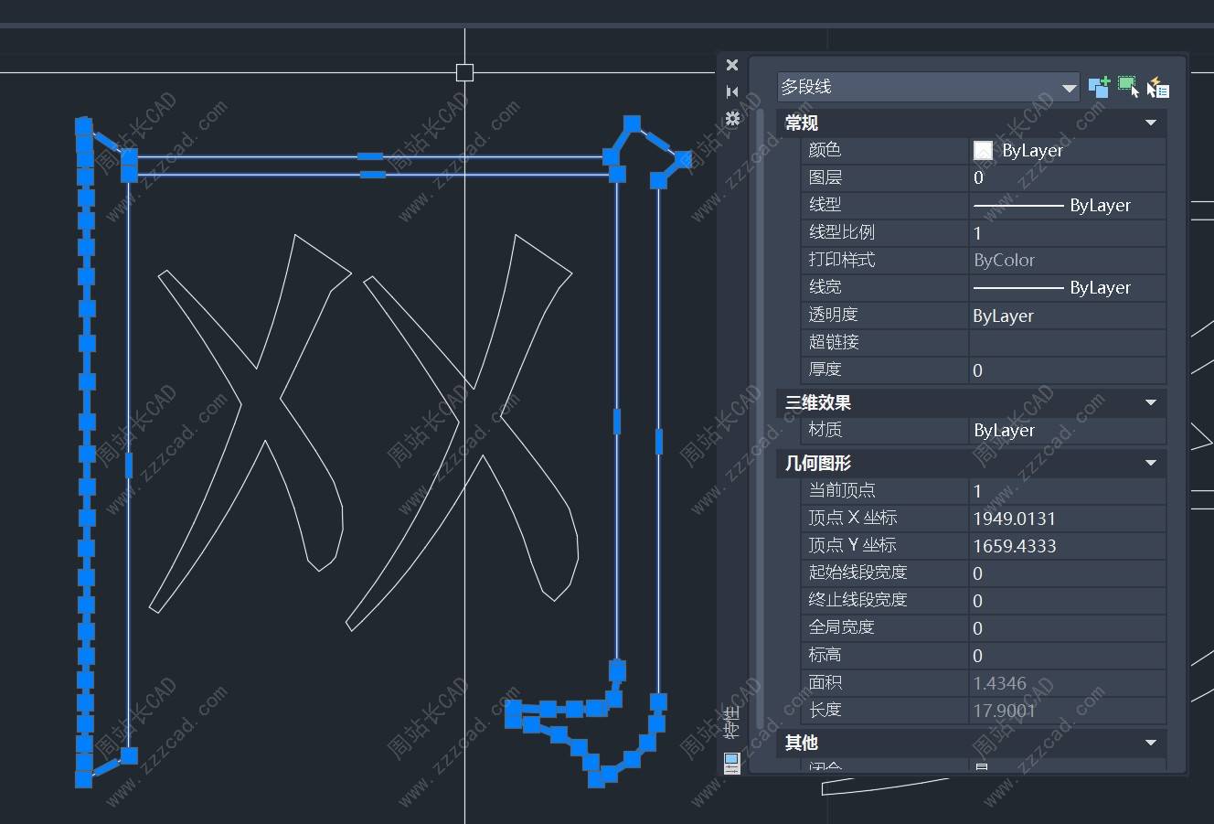 一键批量将CAD文字转多段线
