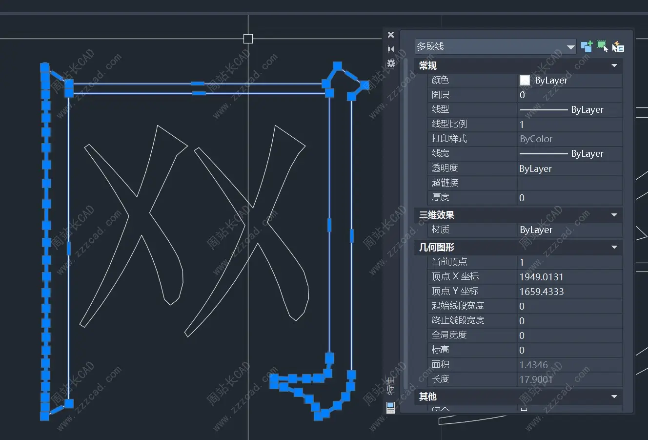 一键批量将CAD文字转多段线